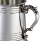 Half Pint Tankard Worcester Scroll Handle Line and Groove Perfect for Engraving