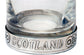 Celtic Design Pewter Base Shot Glass Made From Pewter and Glass