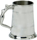 Pewter Tankard Handmade 1pt Double Band Nymph Woman Handle Engravable