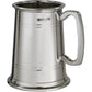 1 Pint Pewter Tankard Suffolk Design with Squared Handle Perfect for Engraving