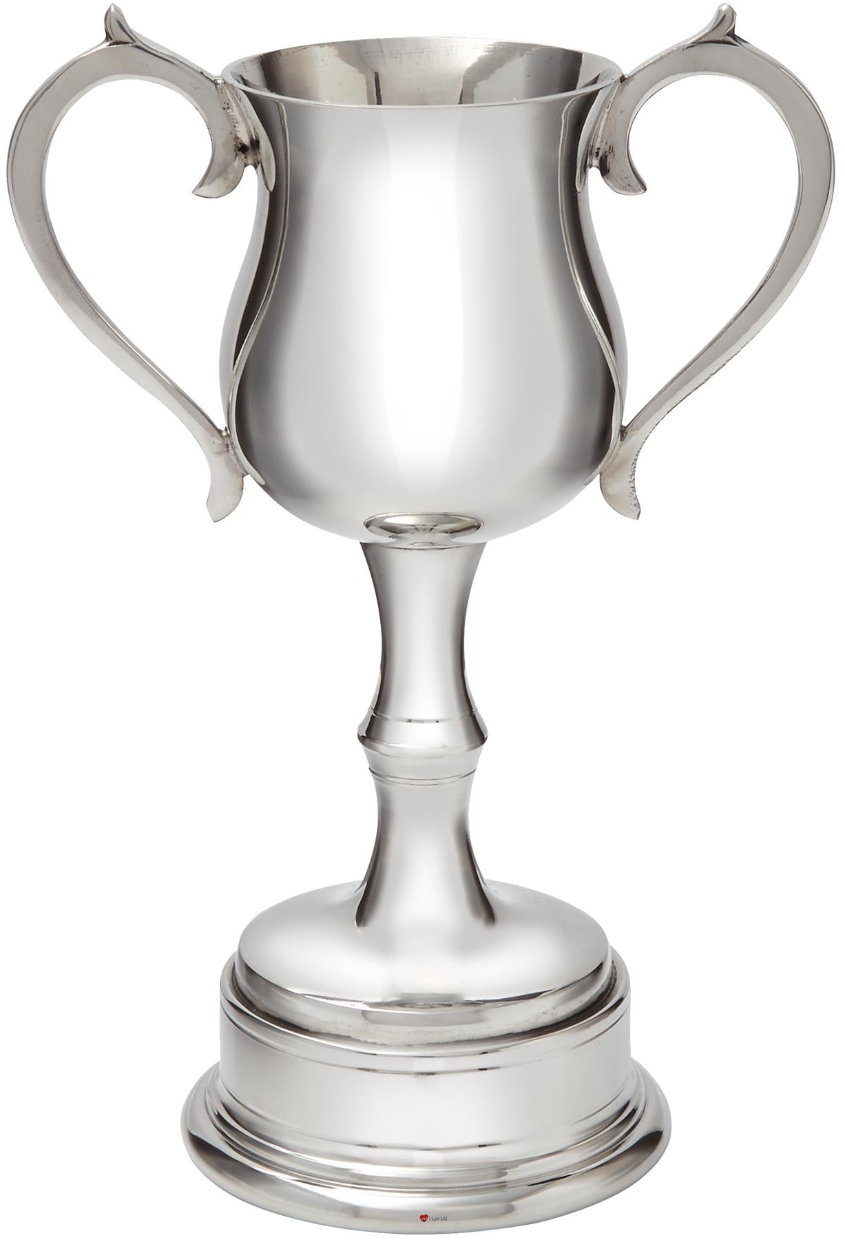 Georgian Sports Trophy Pewter on Integral Plinth 150mm Perfect for Engraving