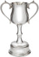 Georgian Sports Trophy Pewter on Integral Plinth 150mm Perfect for Engraving