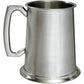 Pewter Tankard 1 Pint Plain Satin Square Handle Perfect for Engraving