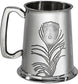 V and A Licensed Peacock Collection Pewter Tankard 1 Pint Perfect for Engraving