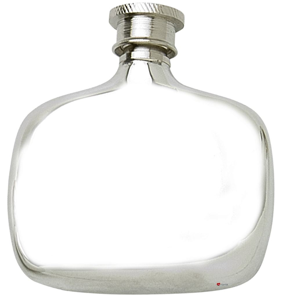 Hip Flask Devon Shape 4oz Screw Top Great Personal Gift