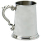 Pewter Tankard Handmade Embossed "Grandad" Ornate Handle Engravable