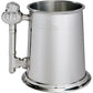 Pewter Tankard 1 Pint Plain Double Lined 18th Key Handle Perfect for Engraving