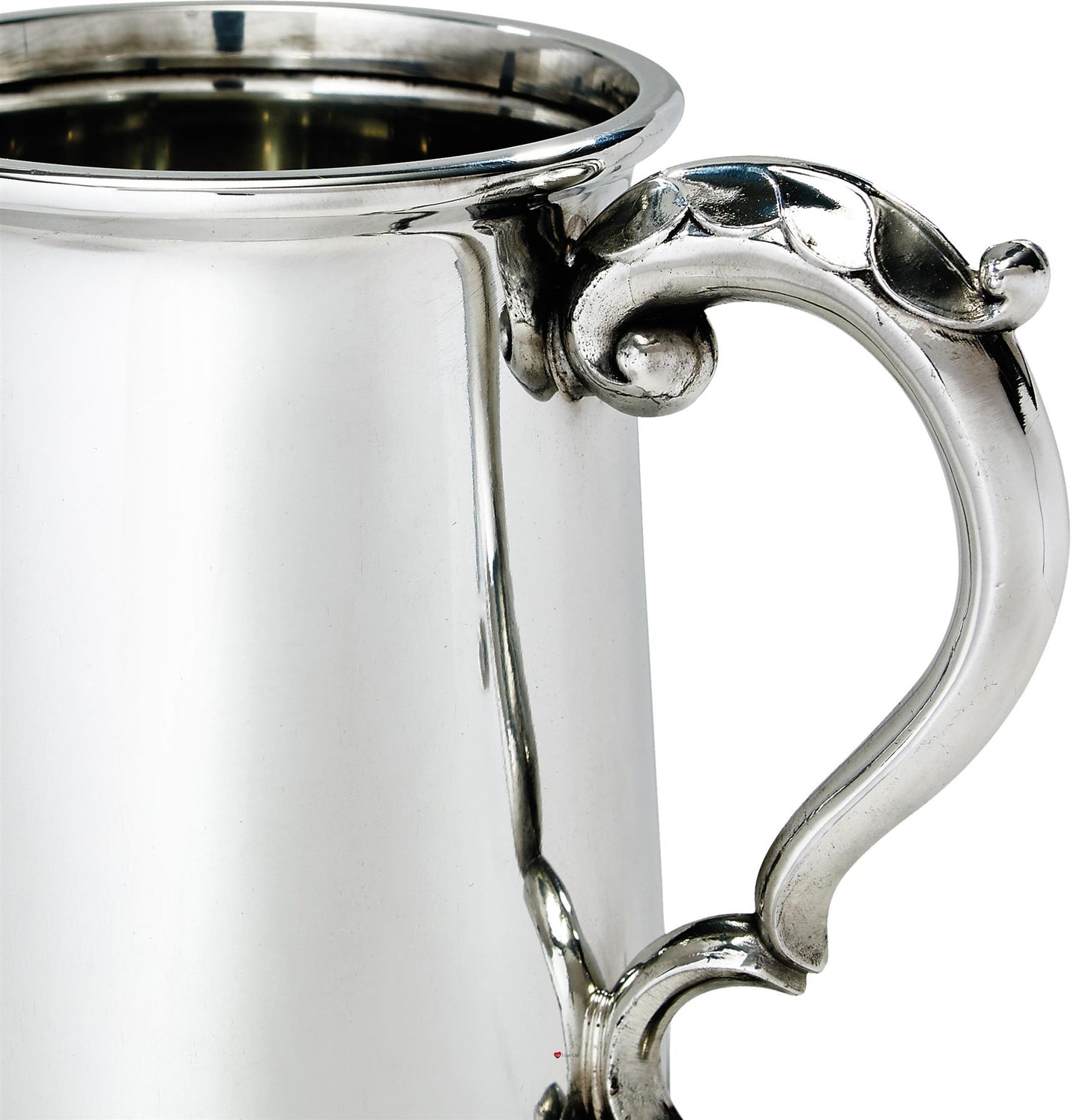 Pewter Tankard 1 Pint Gloucester Flared with Deep Base Perfect for Engraving