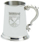 Pewter Tankard 1pt Ireland National Shield Irish Three Leaf Shamrock Engravable