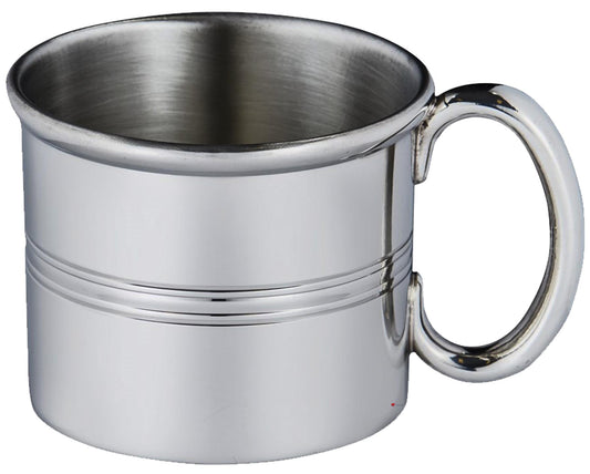 Traditional Shaving Mug In Pewter Creating Rich Lather for Shaving