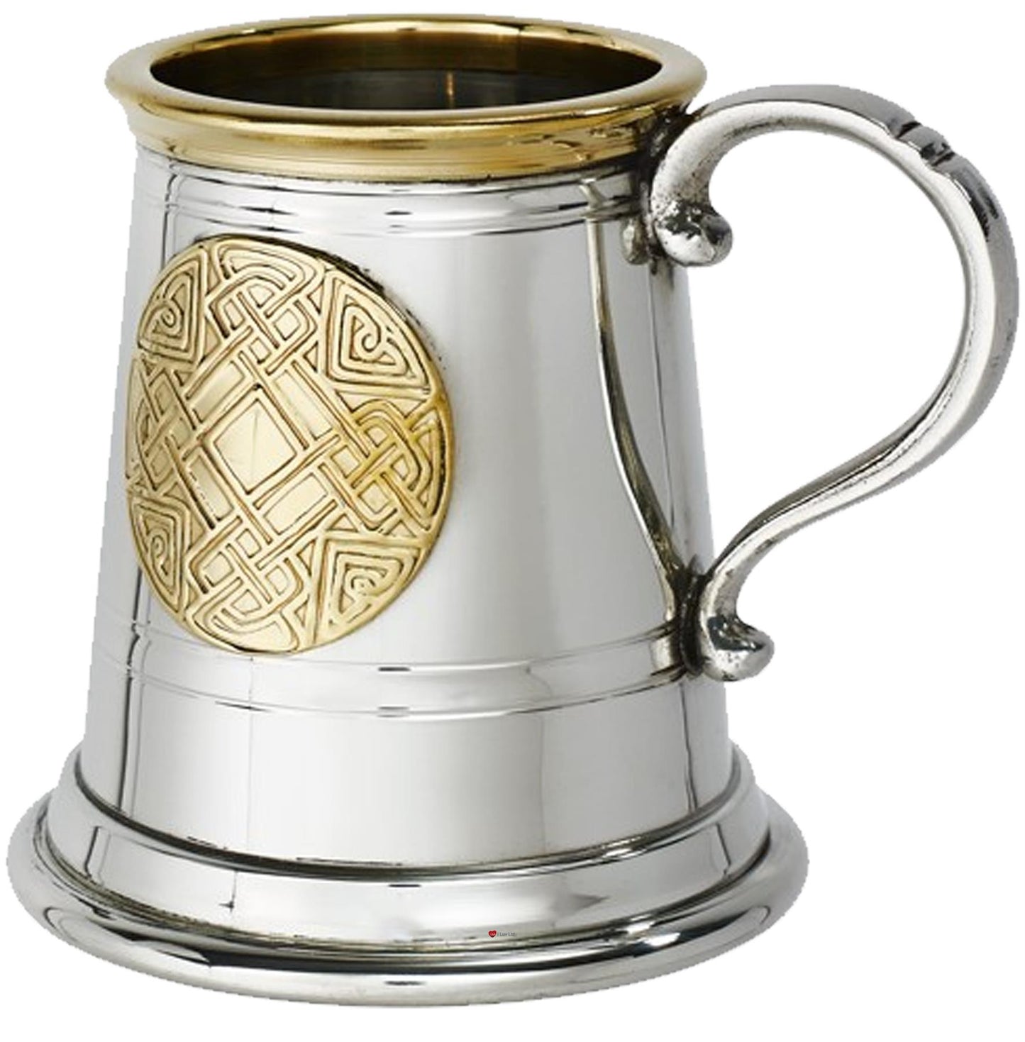 Quarter Pint Baby Christening Mug Tankard Pewter Georgian Perfect for Engraving