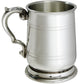 Half Pint Tankard Jacobean Style Double Line Scroll Handle Perfect for Engraving