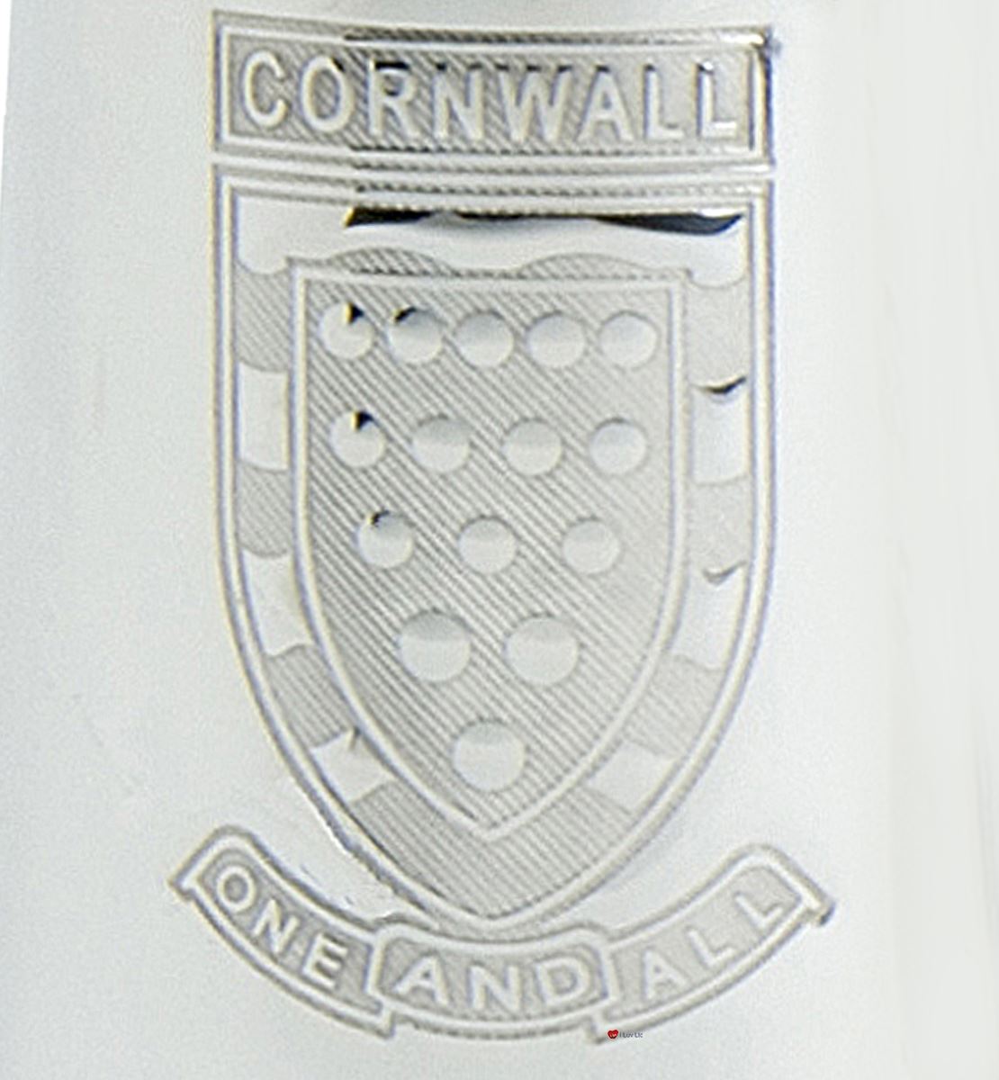 Pewter Tankard Handmade 1pt Cornwall National Crest and Motto Engravable