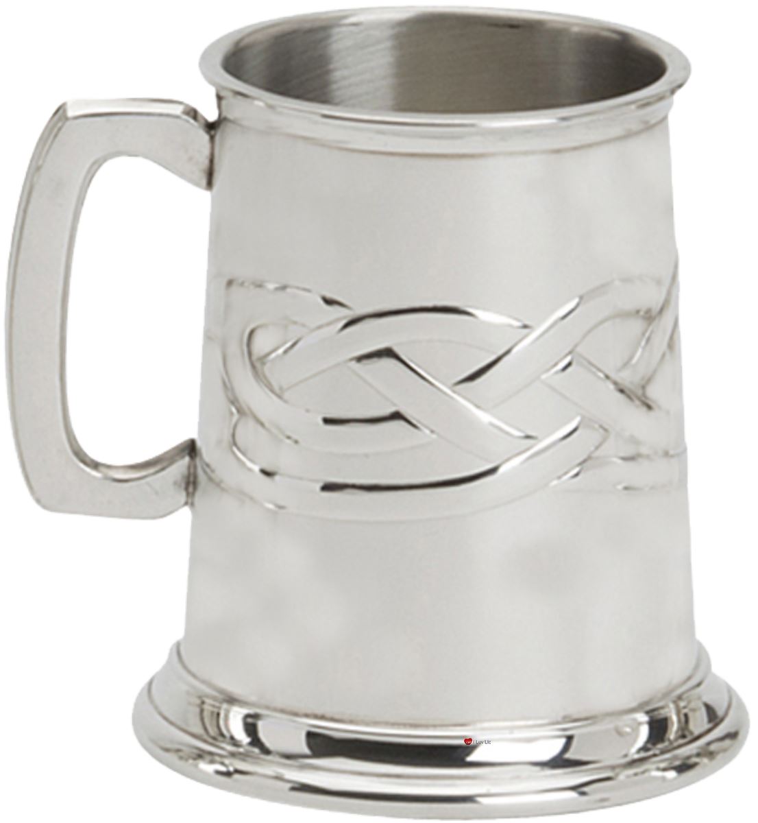 Mens Pewter Tankard with Celtic Knote Design 1/2 Pint Ideal Gift