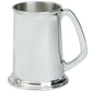 Pewter Tankard Handmade 1pt Plain Sheffield Shape Fine English Pewter