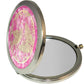 Compact Mirror for Handbag Small Round Mirror Magnifying Makeup Set Travel Folding Mirror Gift for Ladies