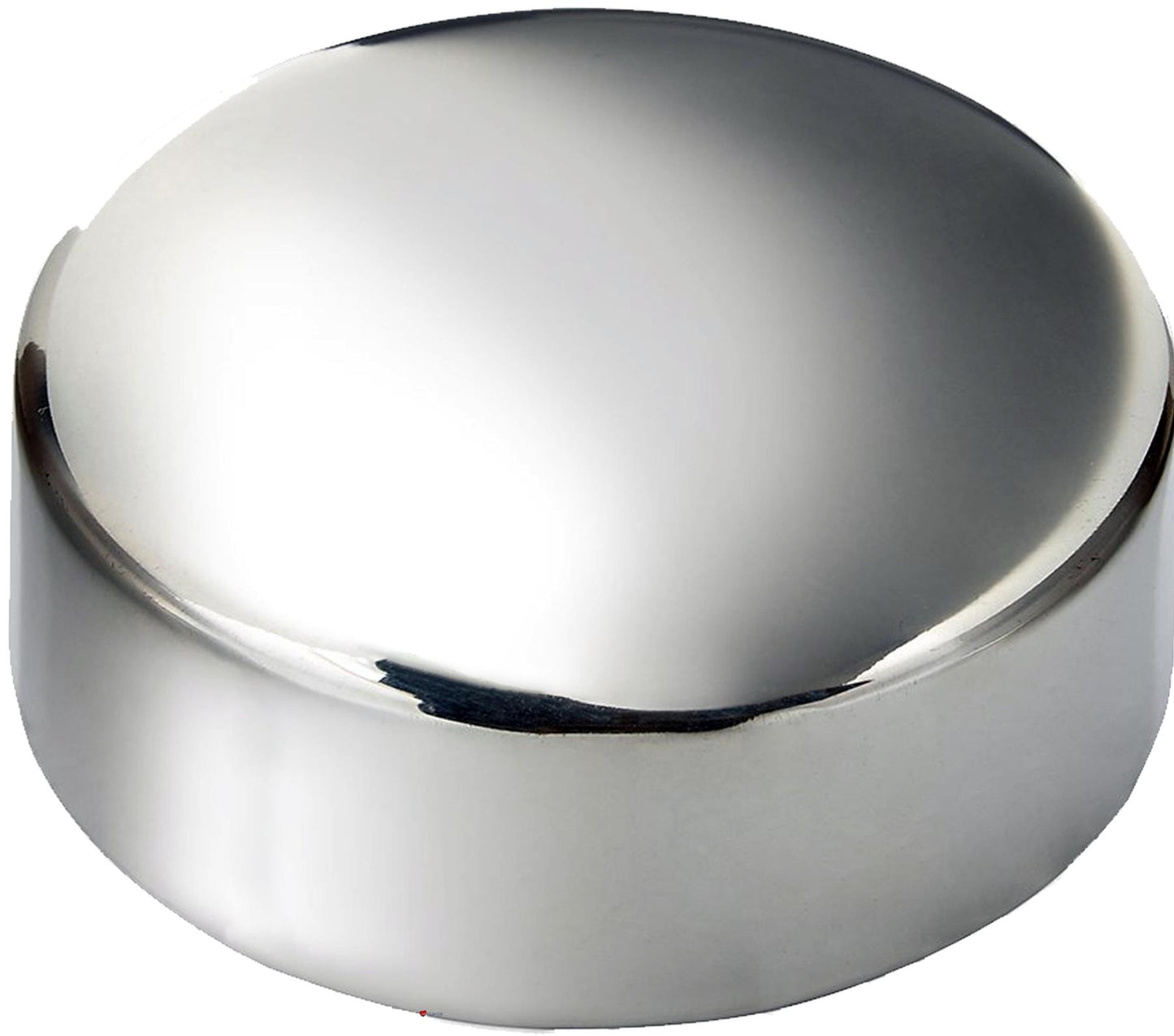 Large Round Plain Pewter Paper Weight Bright Polished Perfect for Engraving