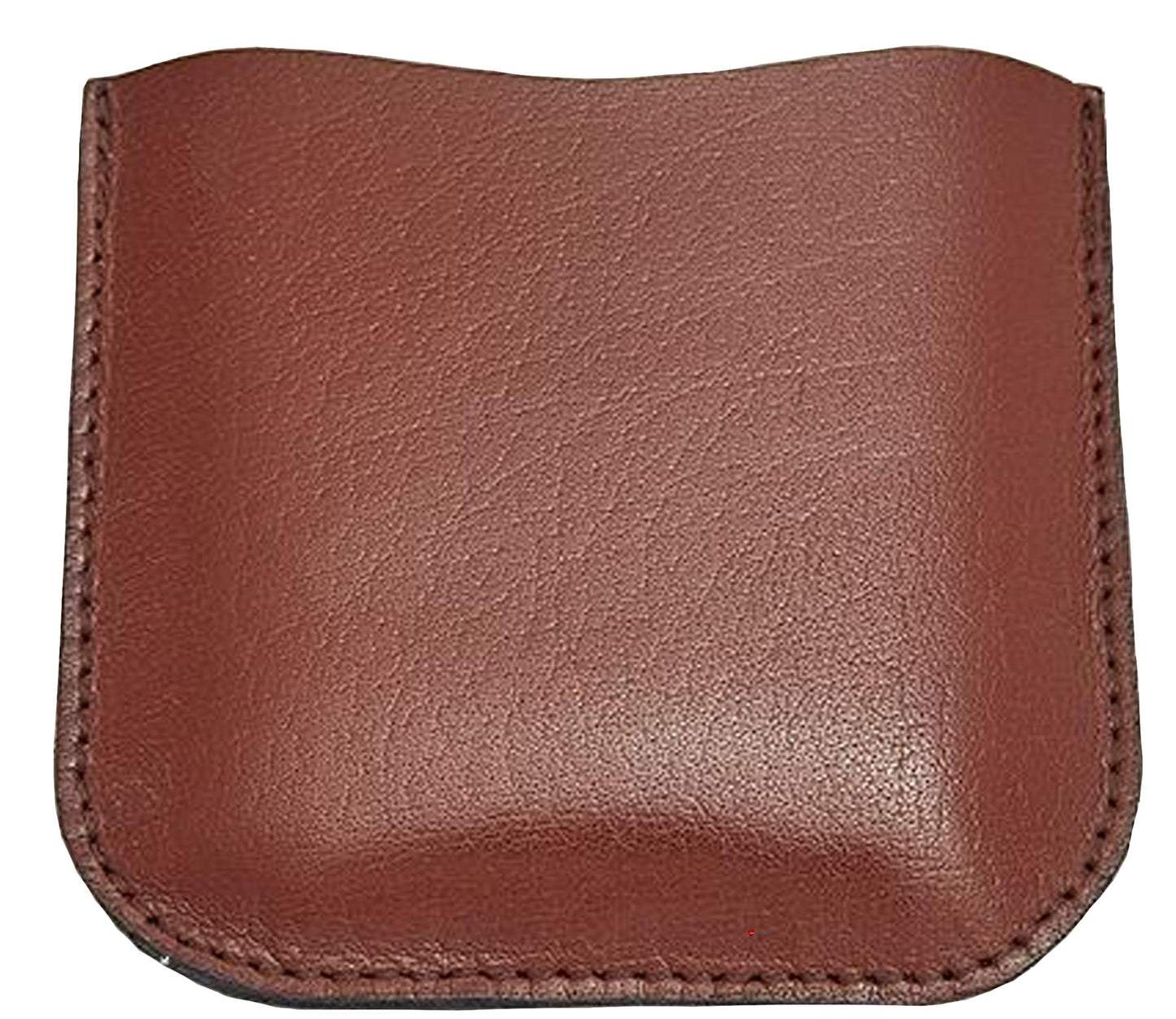 Brown Leather Pouch Fits 4oz Pocket Hip Flasks Soft Leather Protects Flask