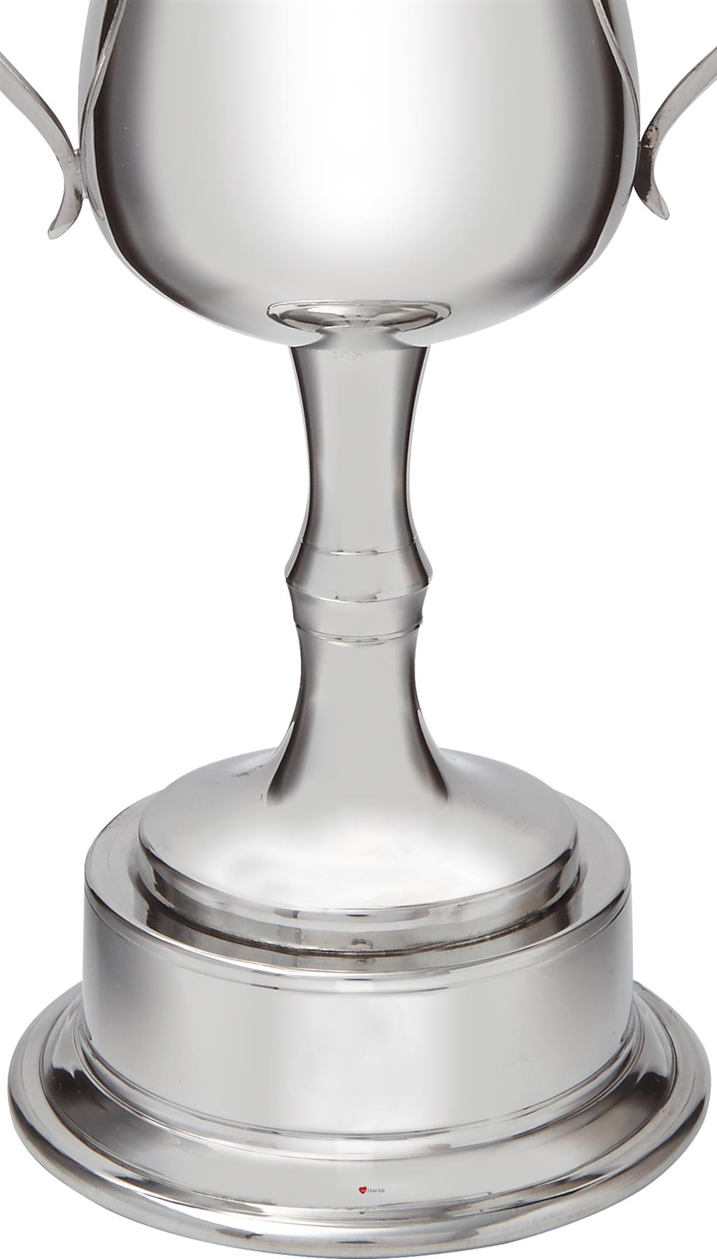 Georgian Sports Trophy Pewter on Integral Plinth 215mm Perfect for Engraving