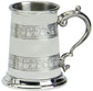 Children's 1/4 pt Tankard With Classic Nursery Character Twin Band Engravable