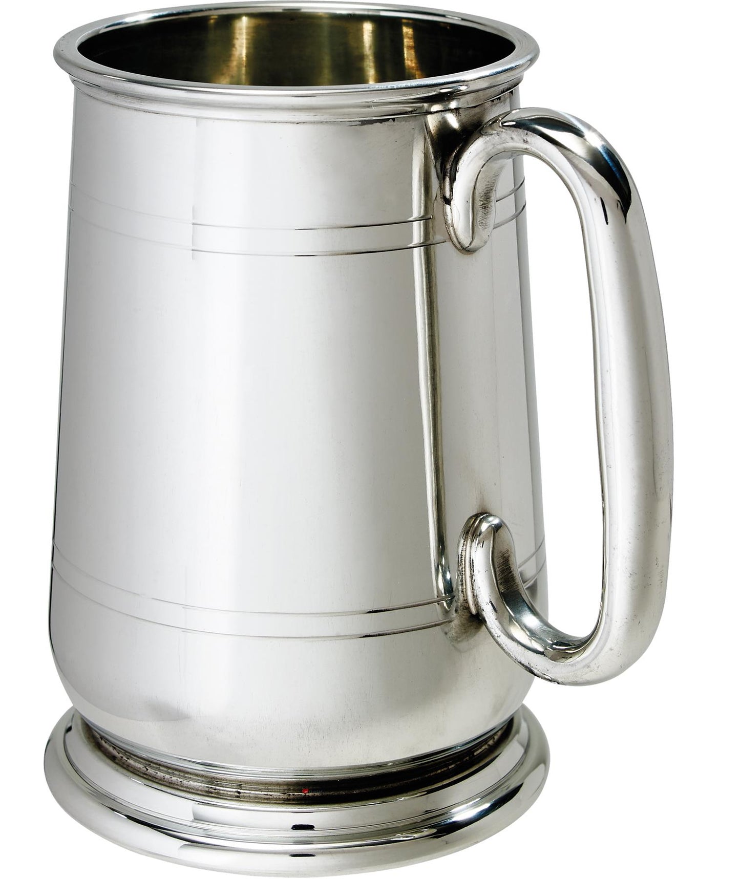 Pewter Tankard 1 Pint Howard Style Jacobean with C Handle Perfect for Engraving