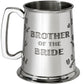 Pewter Tankard 1 Pint Brother of the Bride Wedding Gift Perfect for Engraving