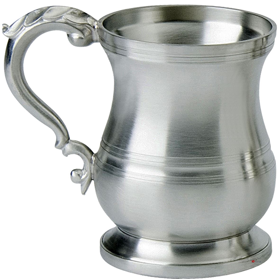 Pewterware 1 pint Tankard Tudor Shape Satin Finish Ornate Beer Mug Engravable