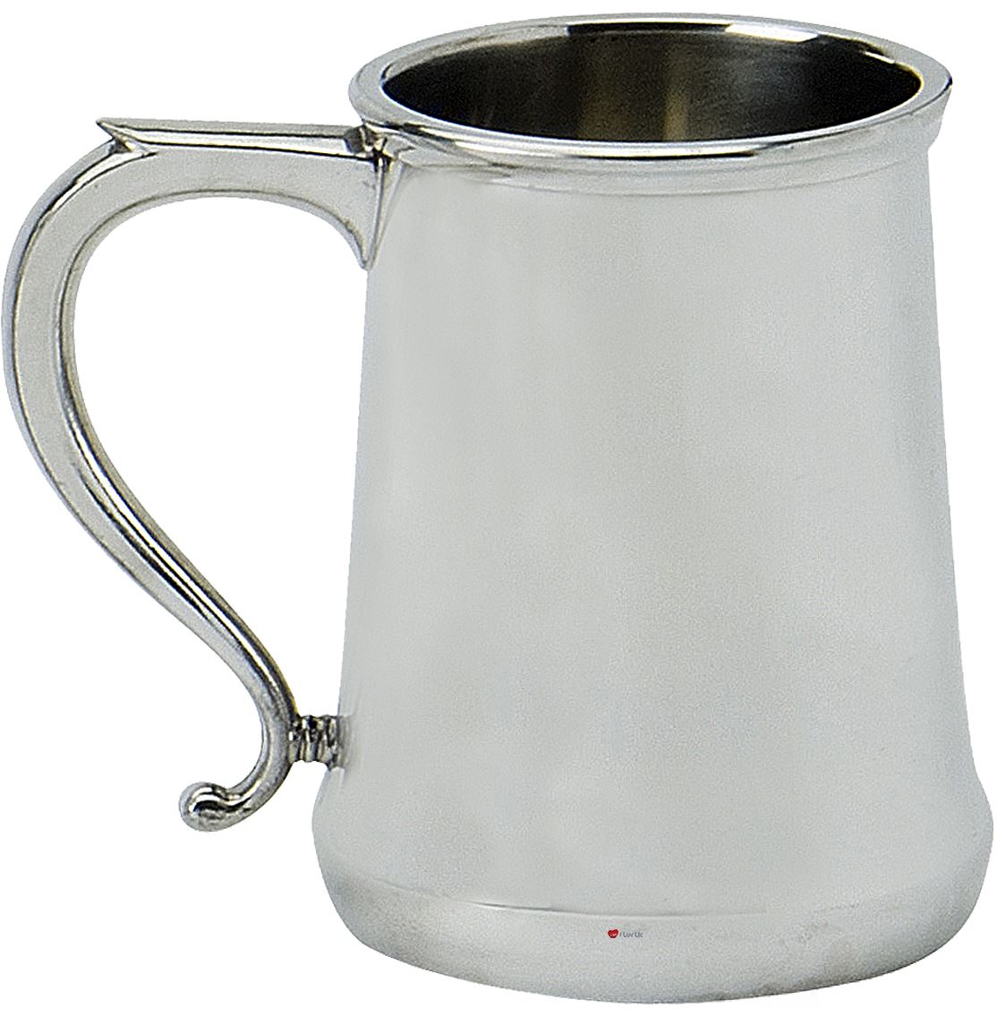 Pewterware 1 pint Tankard Tapered Shape Beer Mug Ideal for Engraving