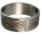 Pewter Napkin Ring Serviette Decorated With Celtic Motifs