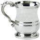 Pewterware 1 pint Tankard Tudor Shape Ornate Handle Beer Mug Ideal for Engraving