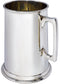 Pewter 4 Pint Tankard Giant Straight Style Square Handle Perfect for Engraving