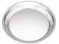 Pewter Round Wine Bottle Coaster 115mm Wide Bright Finish Perfect for Engraving