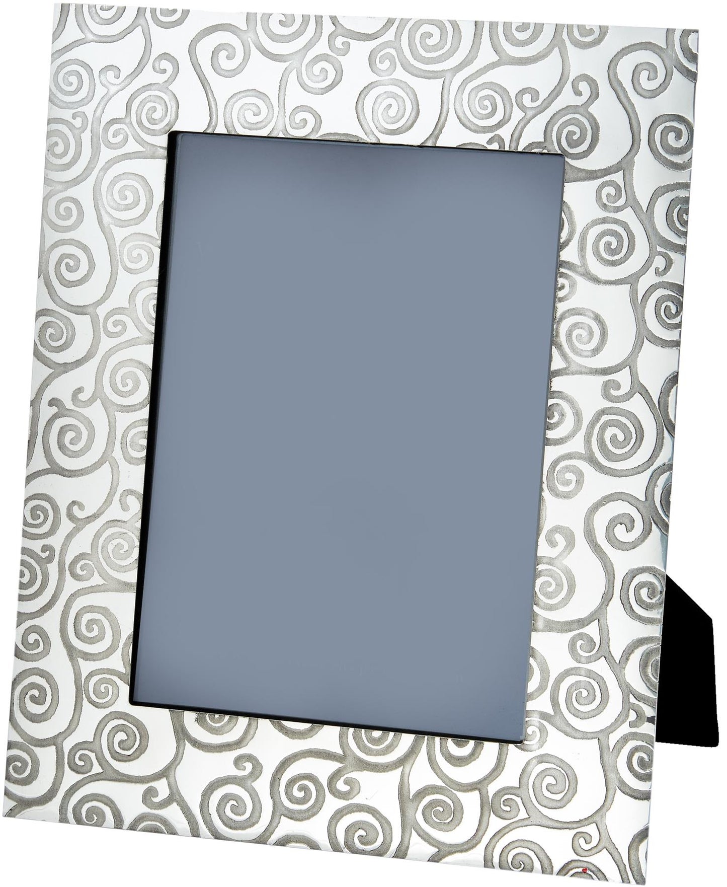 Pewter Single Photo Frame Tree of Life Pattern 7 x 5 Inch Perfect for Engraving