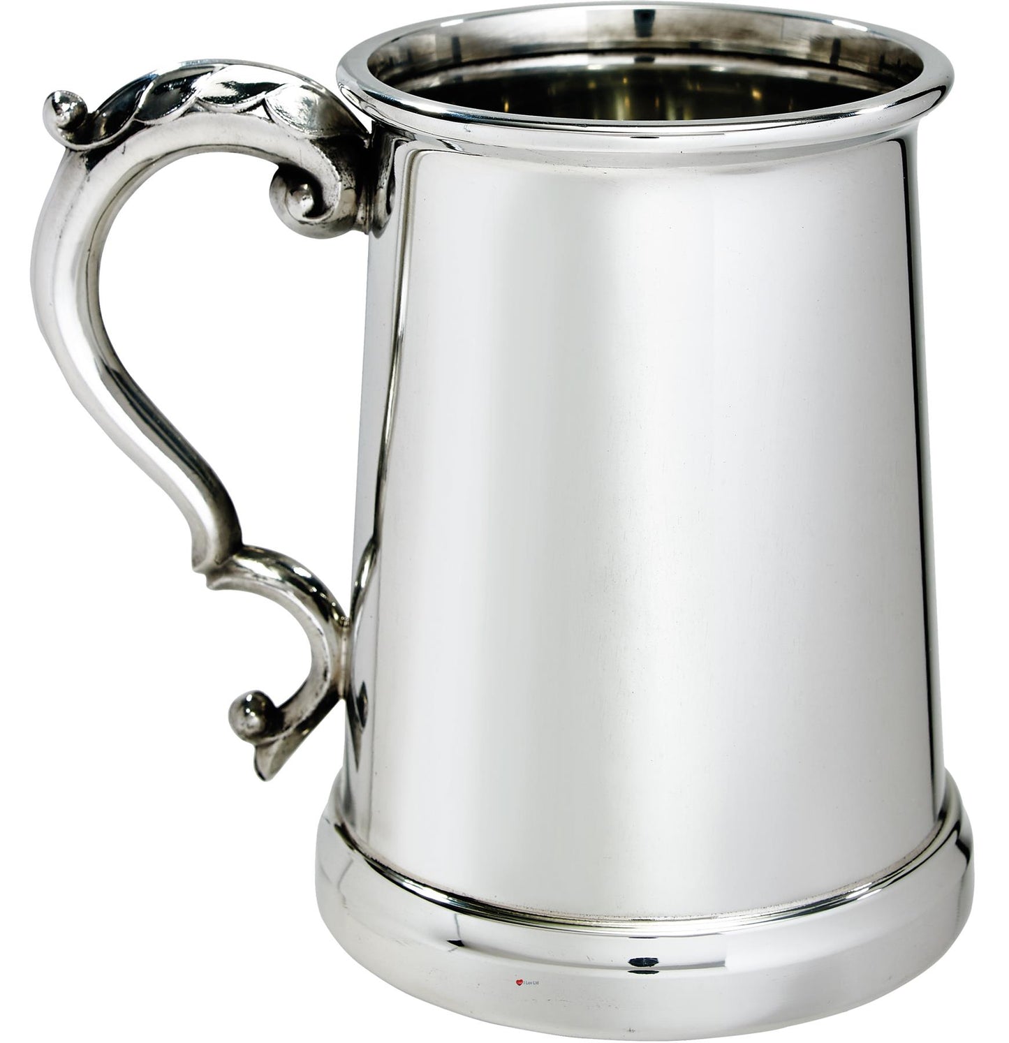 Pewter Tankard 1 Pint Gloucester Flared with Deep Base Perfect for Engraving