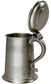 Pewter Lidded Tankard 1 Pint Medieval Style Swan Handle Perfect for Engraving