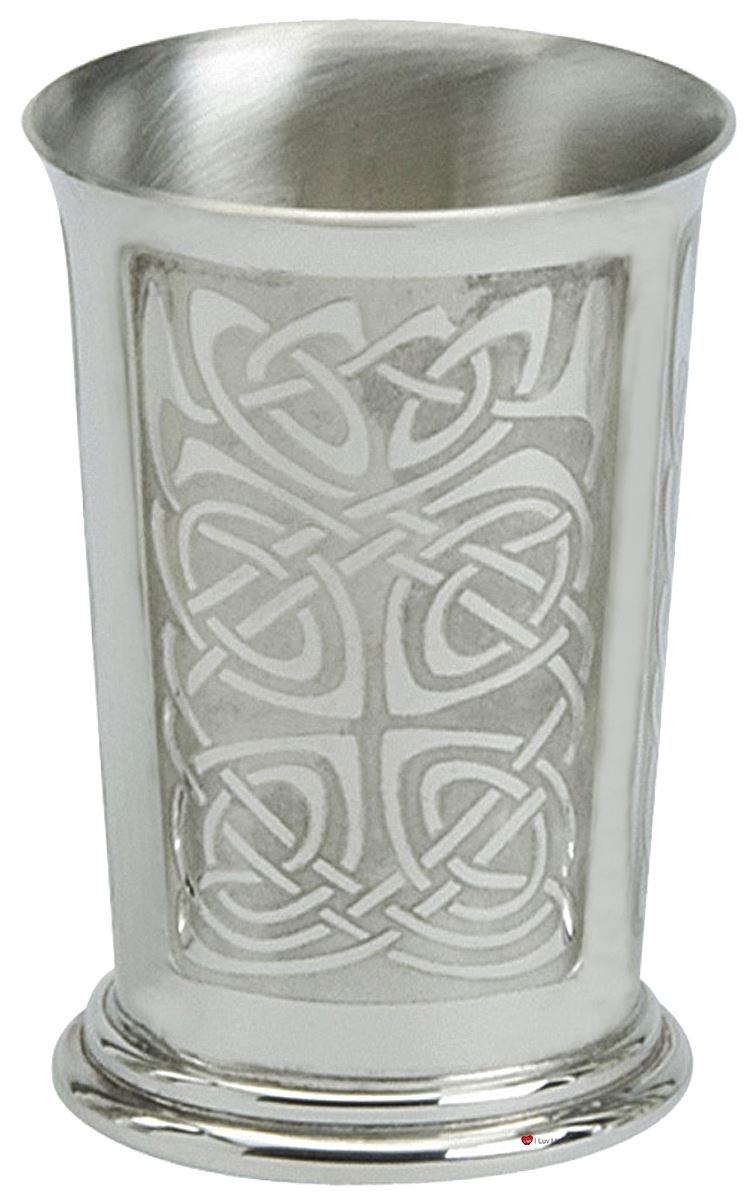 Celtic Pewter Beaker Scottish Celtic Wrap Drinks and Water