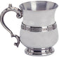 Child's Christening Tankard Pewter Cup Georgian Shape Celtic Wire Engravable