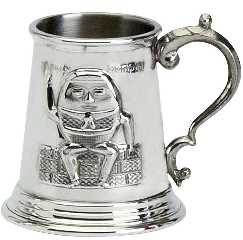 Christening Gift Humpty Dumpty Embossed Child's Tankard Nursery Rhyme Gift