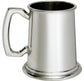 Tankard Half Pint Plain Square Handle Bright Polished Perfect for Engraving