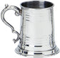 Pewter Tankard Traditional Flared Base Worcester Polished Finish Half Pint