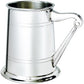 Pewter Tankard 1 Pint Plain Double Lined Irish Harp Handle Perfect for Engraving