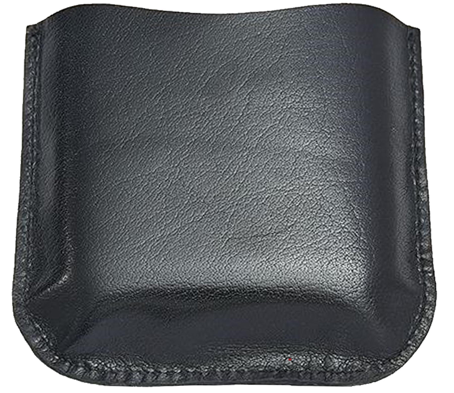 Black Leather Pouch Fits 4oz Pocket Hip Flasks Soft Leather Protects Flask