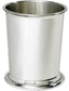 Half Pint Beaker in Pewter Plain Polished Mint Julep Cup Perfect for Engraving