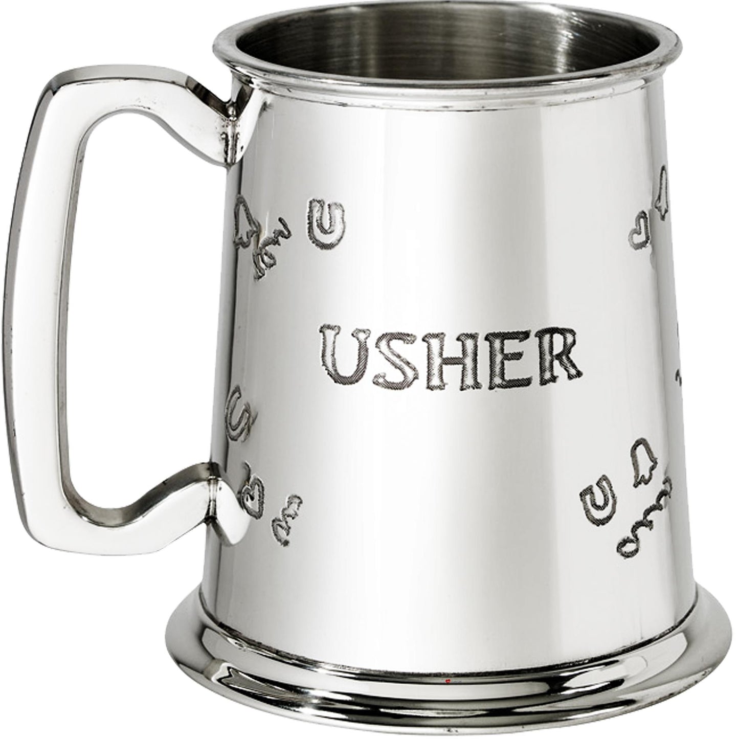 Pewter Tankard 1 Pint Usher Wedding Gift Perfect for Engraving