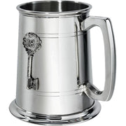 Pewter Beaker 18th Birthday Key 1 Pint Straight Shaped Perfect for Engraving