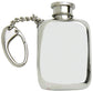 Small Hip Flask Keyring With Circular Celtic Design Screw Top 1.5oz Great Gift