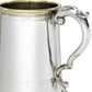 Pewter Tankard 1 Pint Wortley Brass Rim and Base Detail Perfect for Engraving