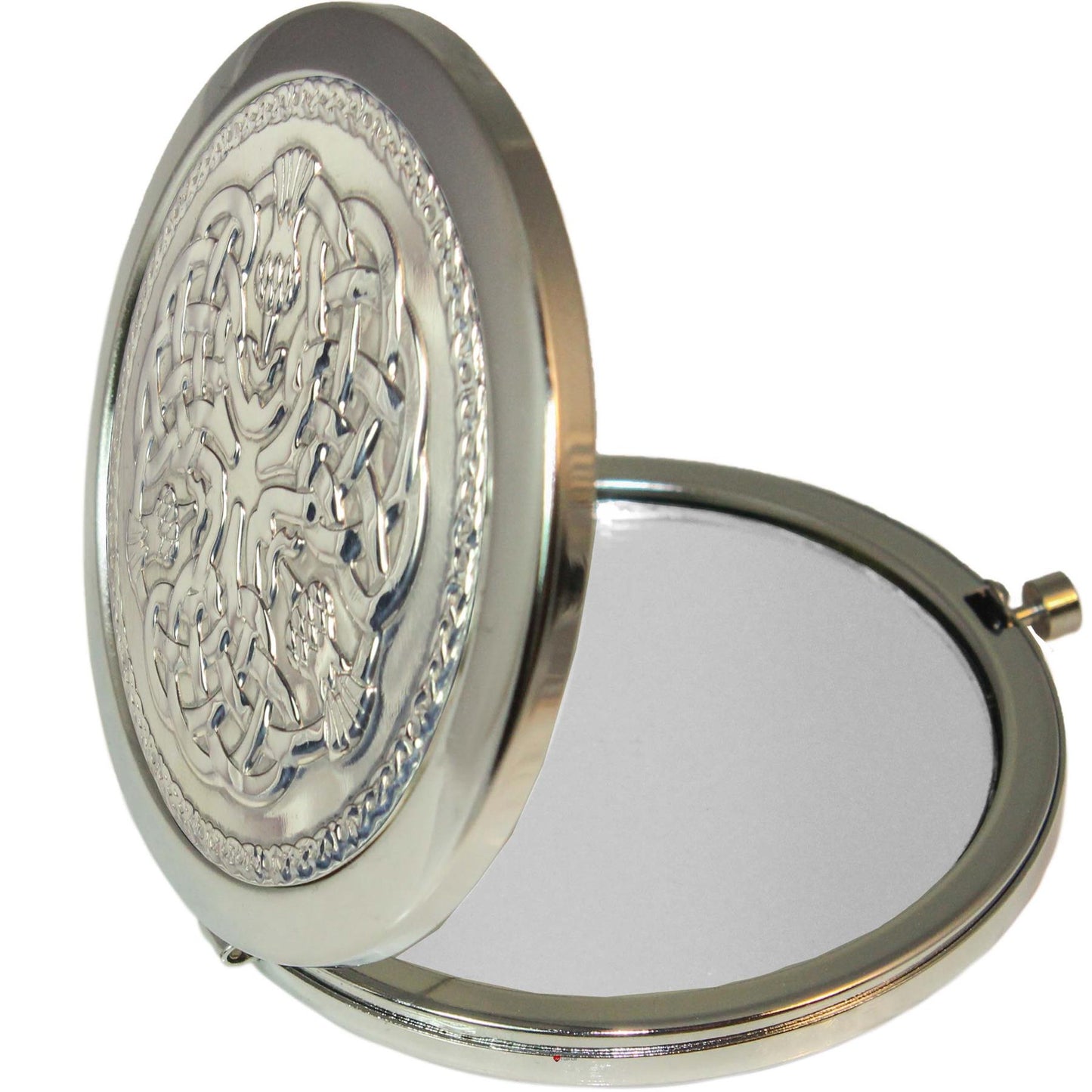 Compact Mirror for Handbag Small Round Mirror Magnifying Makeup Set Travel Folding Mirror Gift for Ladies