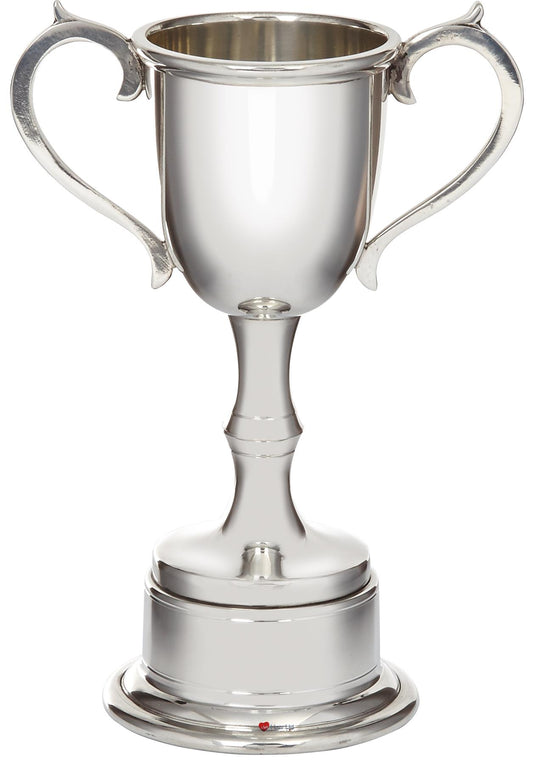 170mm Pewter Champions Cup Sport Trophy on Integral Plinth Perfect for Engraving