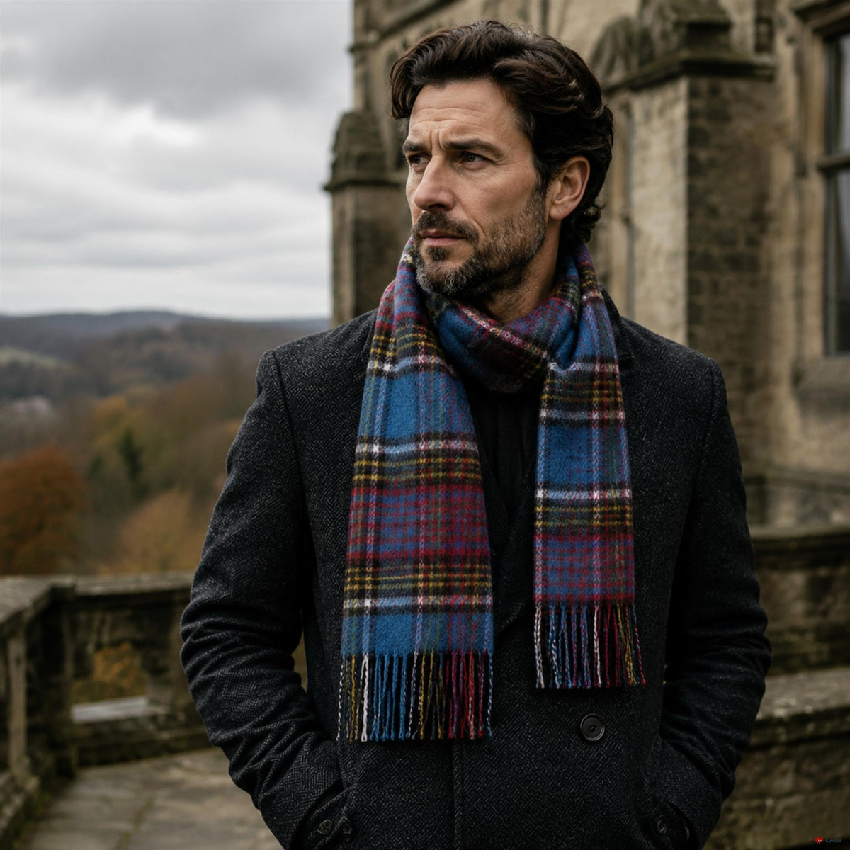 Cashmere Clan Scarf Anderson Modern
